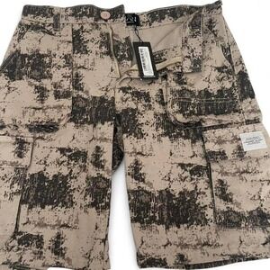 Brand new boohooMAN blurred camo cargo shorts with tags still attached